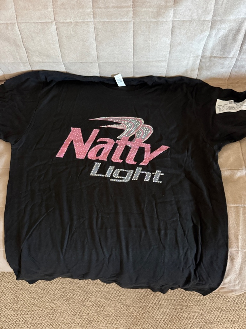 Natty Light Black Graphic Tee